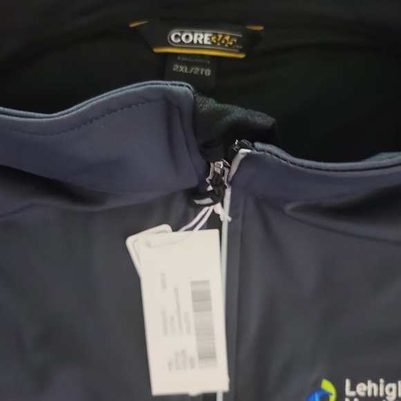 Core 365 by North End Mens Jacket 2XL/2TG Carbon Black Water Resistant - Picture 5 of 6